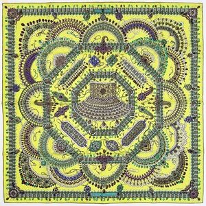 NWT Hermes Scarf "PARURES DES MAHARAJAS"